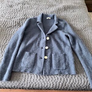 Gerry Weber Charcoal Gray Wool Blazer